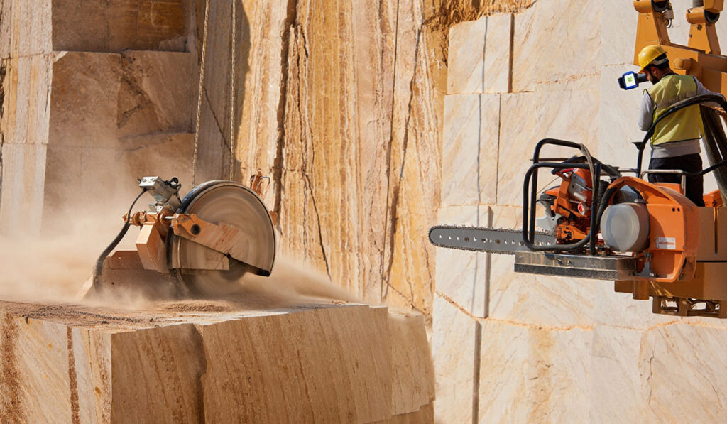 The role of modern technology and machinery in improving the quality of building stone